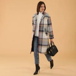 Γυναικείο μακρύ παλτό GANT G4751024 μπεζ καρό -DealsΠαντελόνια Store 1853795.0 0105 4 gant γυναικείο μακρύ παλτό gant g4751024 μπεζ καρό x1000