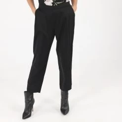 Γυναικείο Cropped παντελόνι TED BAKER 245856 ADELON μαύρο