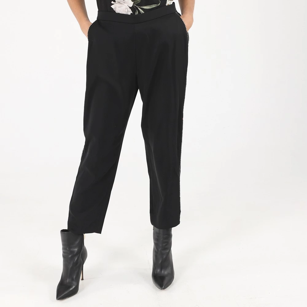 Γυναικείο Cropped παντελόνι TED BAKER 245856 ADELON μαύρο 1 Γυναικείο Cropped παντελόνι TED BAKER 245856 ADELON μαύρο