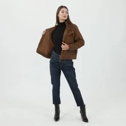 Γυναικείο κοτλέ Jacket STAFF JEANS EVA WOMAN καφέ -DealsΠαντελόνια Store 1855374.0 k19b 4 staff jeans γυναικείο κοτλέ jacket staff jeans eva woman καφέ x1000