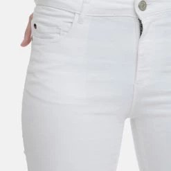 Γυναικείο παντελόνι FUNKY BUDDHA Skinny Fit λευκό -DealsΠαντελόνια Store 7004610.0 0002 4 funky buddha γυναικείο παντελόνι funky buddha skinny fit λευκό x1000