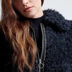 Γυναικείο Jacket Bomber FUNKY BUDDHA μαύρο -DealsΠαντελόνια Store 7004621.0 0002 4 funky buddha γυναικείο jacket bomber funky buddha μαύρο x1000