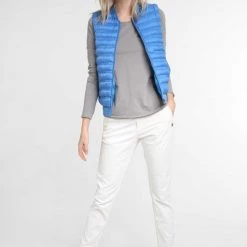 Ελαφρύ αμάνικο μπουφάν FUNKY BUDDHA γαλάζιο -DealsΠαντελόνια Store 7004628.0 0001 5 funky buddha ελαφρύ αμάνικο μπουφάν funky buddha γαλάζιο x1000