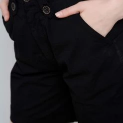 Γυναικεία βερμούδα Chino FUNKY BUDDHA Essential μαύρη 9 Γυναικεία βερμούδα Chino FUNKY BUDDHA Essential μαύρη -DealsΠαντελόνια Store 7004716.0 0001 5 funky buddha γυναικεία βερμούδα chino funky buddha essential μαύρη x1000