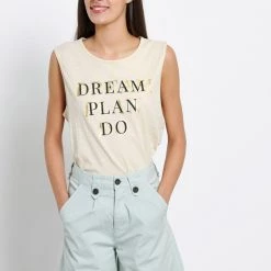 Γυναικεία Essential Chino βερμούδα FUNKY BUDDHA γαλάζια