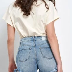 Γυναικείο τζιν σορτς FUNKY BUDDHA μπλε -DealsΠαντελόνια Store 7006673.0 0001 4 funky buddha γυναικείο τζιν σορτς funky buddha μπλε x1000