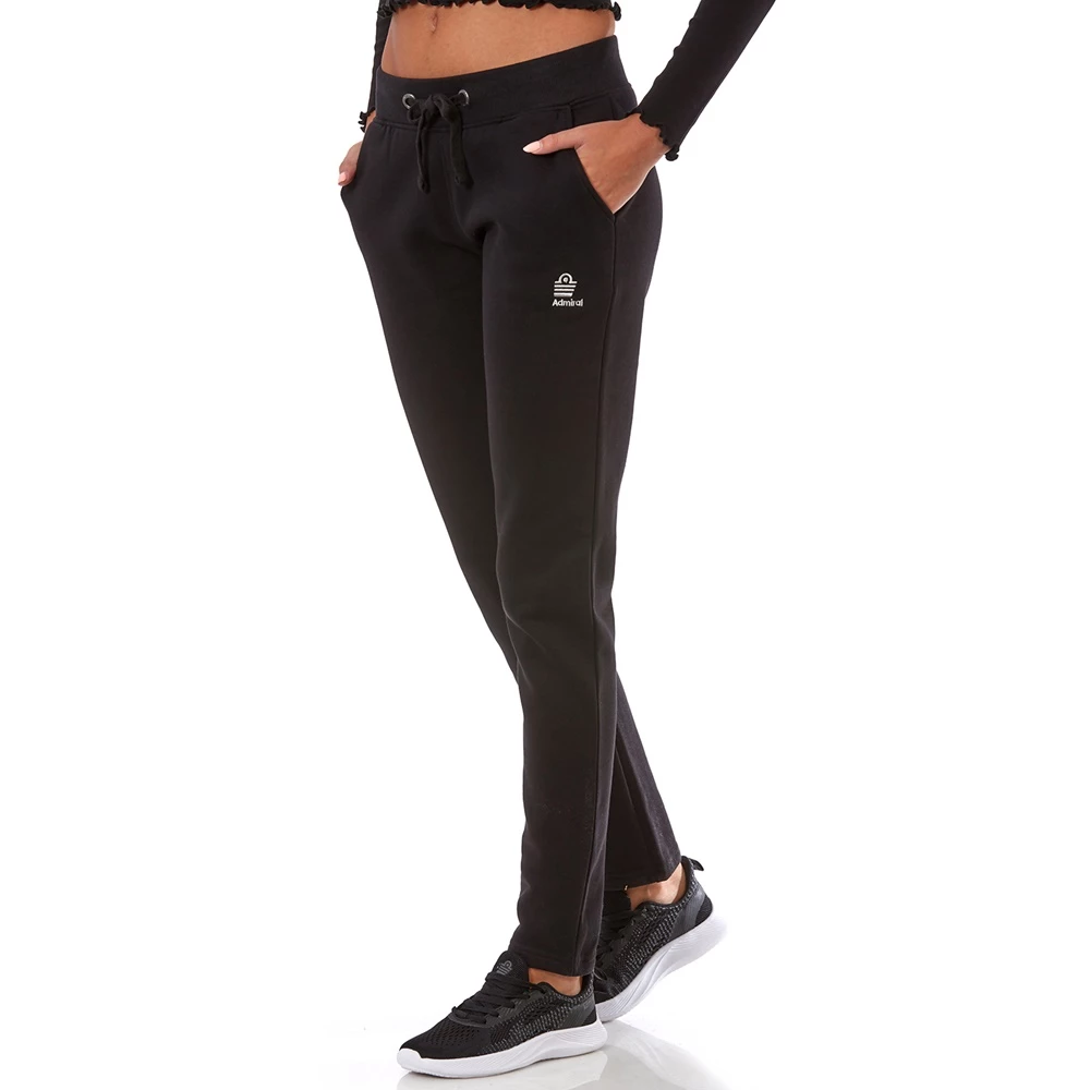 Γυναικείο παντελόνι φόρμα Admiral Logo μαύρη 1 Γυναικείο παντελόνι φόρμα Admiral Logo μαύρη