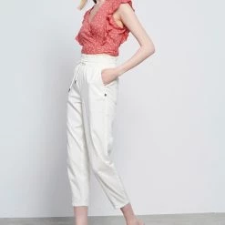 Γυναικείο παντελόνι FUNKY BUDDHA λευκό -DealsΠαντελόνια Store 7007141.0 0001 3 funky buddha γυναικείο παντελόνι funky buddha λευκό x1000