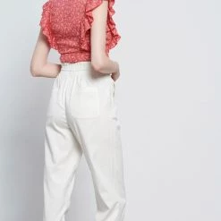 Γυναικείο παντελόνι FUNKY BUDDHA λευκό -DealsΠαντελόνια Store 7007141.0 0001 4 funky buddha γυναικείο παντελόνι funky buddha λευκό x1000