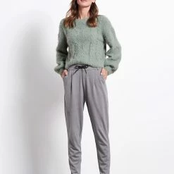 Γυναικείο παντελόνι FUNKY BUDDHA γκρι