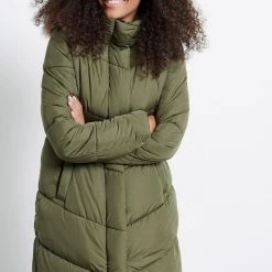 Γυναικείο μπουφάν FUNKY BUDDHA λαδί