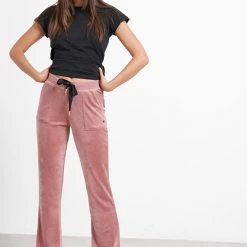 Γυναικείο παντελόνι FUNKY BUDDHA ροζ