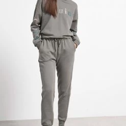 Γυναικείο παντελόνι FUNKY BUDDHA γκρι