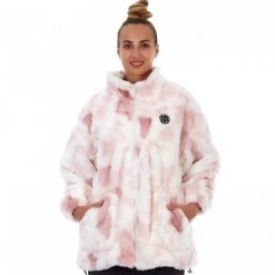 DealsΠαντελόνια Store -DealsΠαντελόνια Store 7007765.0 0002 2 maui γυναικείο μπουφάν γούνα maui velvi ροζ x1000