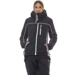 Γυναικείο μπουφάν σκι Admiral Ikkam μαύρο