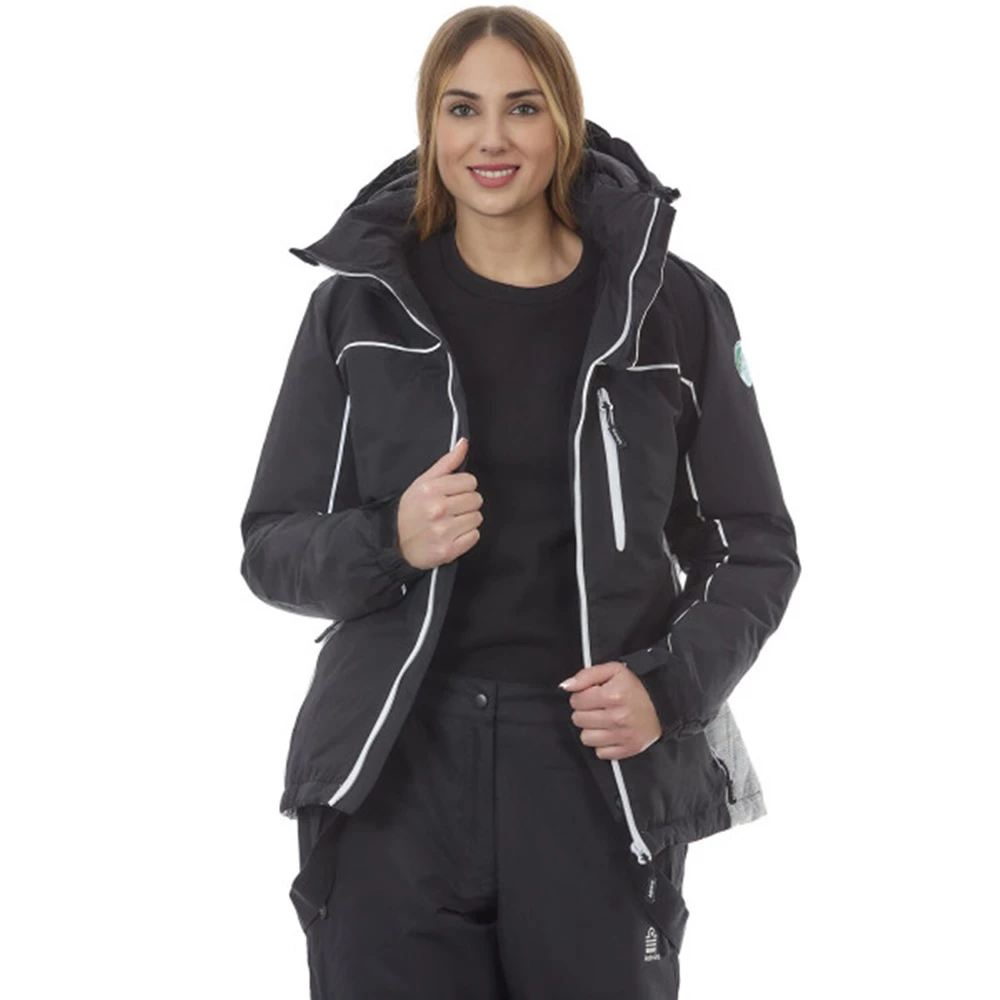 Γυναικείο μπουφάν σκι Admiral Ikkam μαύρο 2 Γυναικείο μπουφάν σκι Admiral Ikkam μαύρο - Image 2