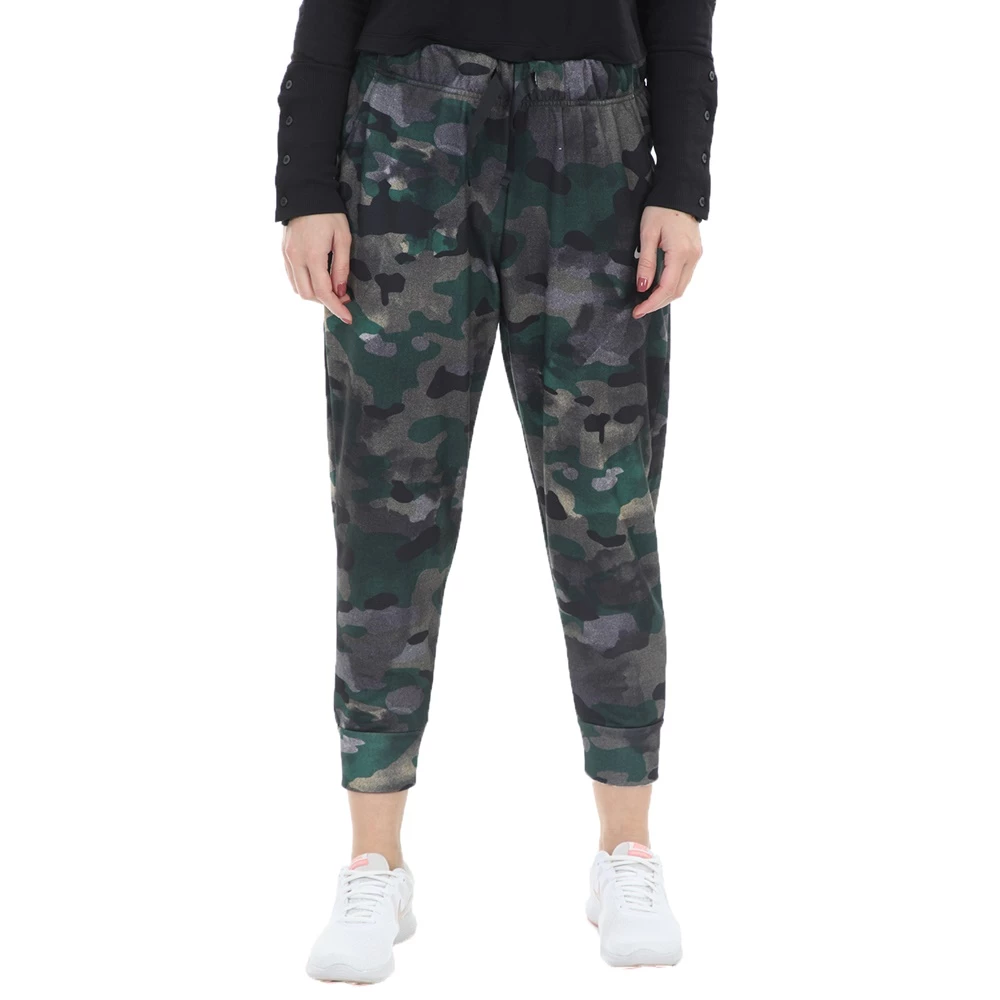 Γυναικείο παντελόνι φόρμας NIKE REBEL DRY FC 7/8 CM μαύρο χακί 1 Γυναικείο παντελόνι φόρμας NIKE REBEL DRY FC 7/8 CM μαύρο χακί