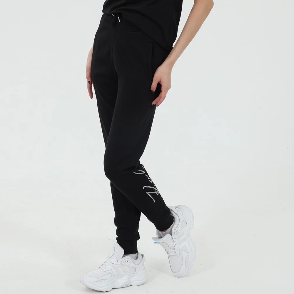 Γυναικείο παντελόνι φόρμας KARL LAGERFELD 216W1052 Sweatpants W/Logo μαύρο 2 Γυναικείο παντελόνι φόρμας KARL LAGERFELD 216W1052 Sweatpants W/Logo μαύρο - Image 2
