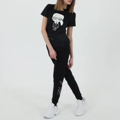Γυναικείο παντελόνι φόρμας KARL LAGERFELD 216W1052 Sweatpants W/Logo μαύρο 7 Γυναικείο παντελόνι φόρμας KARL LAGERFELD 216W1052 Sweatpants W/Logo μαύρο -DealsΠαντελόνια Store logo μαύρο x1000 3